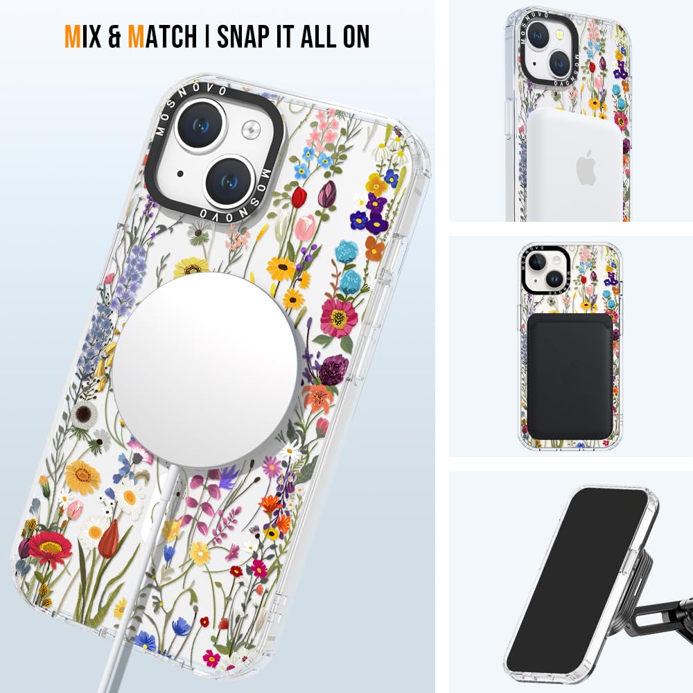 Foto 5 | Funda De Teléfono Mosnovo Buffertech Para Iphone 14/13 De 6.1 Pulgadas, Transparente - Venta Internacional.