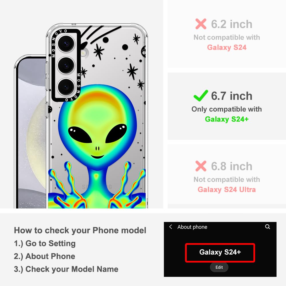 Foto 3 pulgar | Funda De Teléfono Mosnovo Para Samsung Galaxy S24 Plus Buffertech - Venta Internacional.