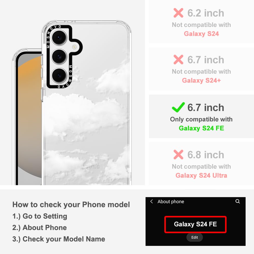 Foto 2 | Funda De Teléfono Mosnovo Para Samsung Galaxy S24 Fe Buffertech - Venta Internacional.