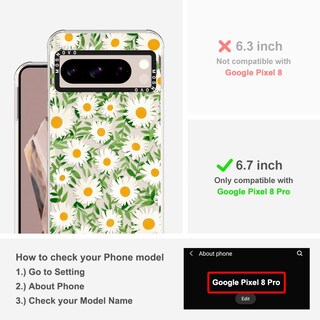 Foto 2 | Funda De Teléfono Mosnovo Para Google Pixel 8 Pro Buffertech 2m Drop - Venta Internacional.