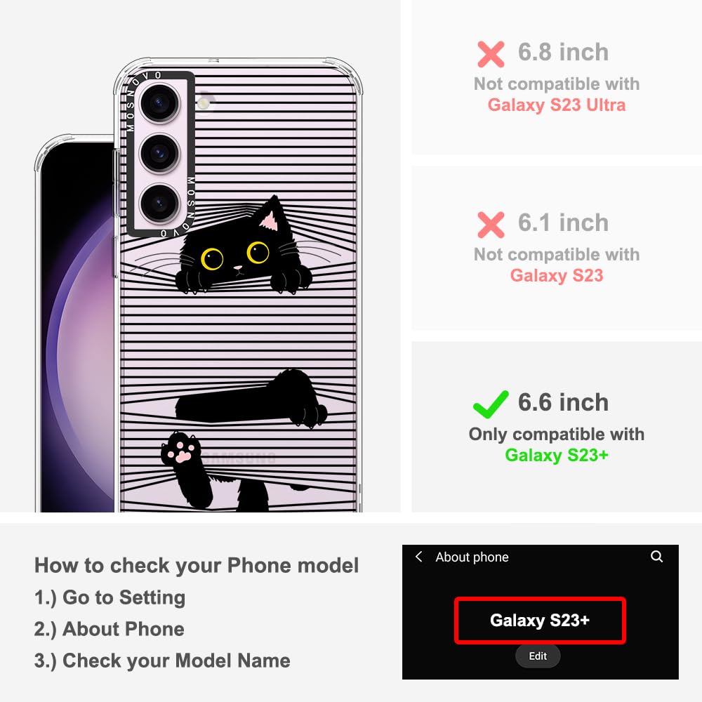 Foto 3 pulgar | Funda De Teléfono Mosnovo Para Samsung Galaxy S23 Plus Buffertech - Venta Internacional.
