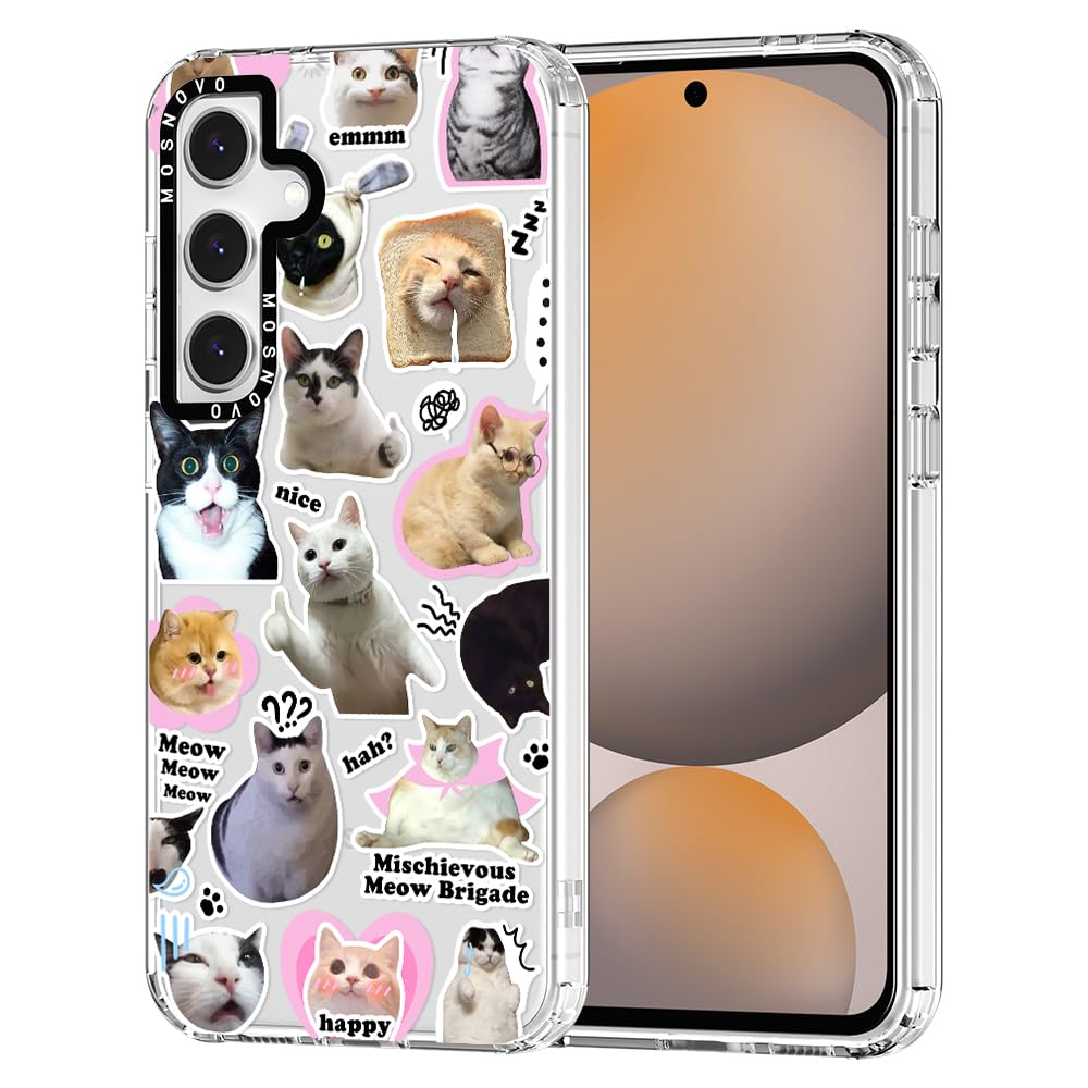Foto 2 pulgar | Funda De Teléfono Mosnovo Para Samsung Galaxy S24 Fe Cat Brigade - Venta Internacional.