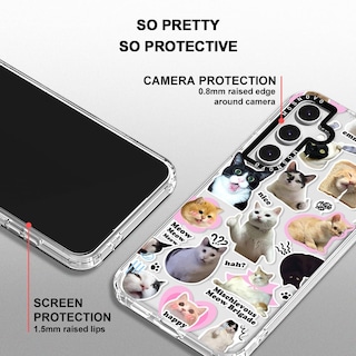 Foto 4 | Funda De Teléfono Mosnovo Para Samsung Galaxy S24 Fe Cat Brigade - Venta Internacional.