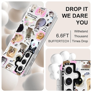 Foto 5 | Funda De Teléfono Mosnovo Para Samsung Galaxy S24 Fe Cat Brigade - Venta Internacional.