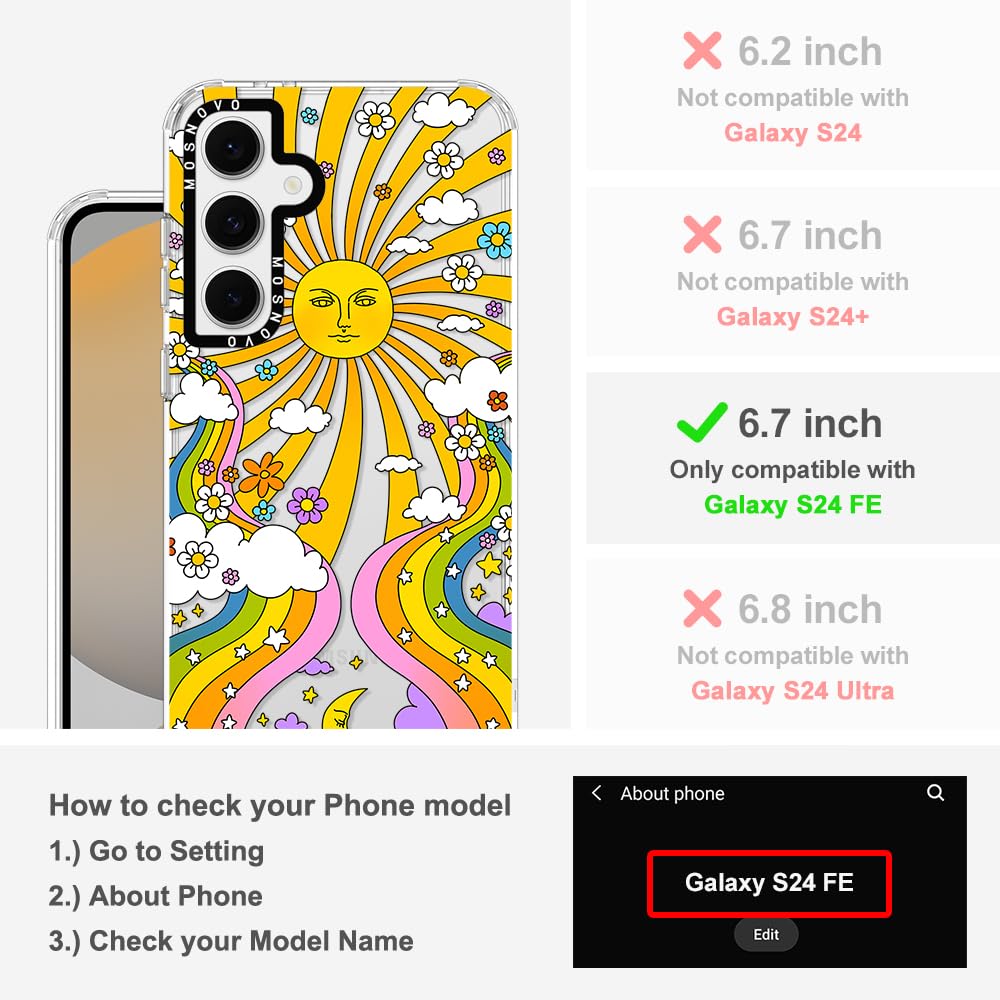 Foto 2 | Funda De Teléfono Mosnovo Para Samsung Galaxy S24 Fe Buffertech - Venta Internacional.