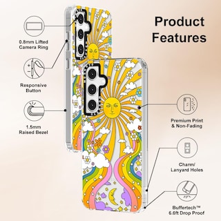 Foto 6 | Funda De Teléfono Mosnovo Para Samsung Galaxy S24 Fe Buffertech - Venta Internacional.