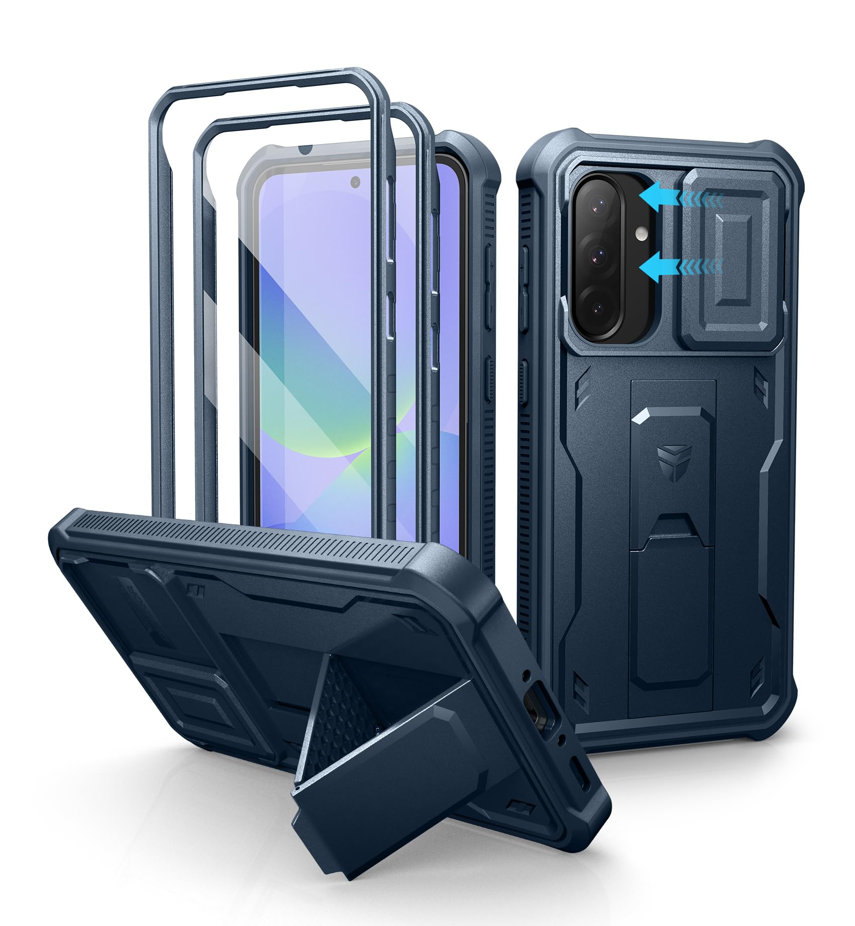 Foto 2 pulgar | Funda De Teléfono Dexnor Para Samsung Galaxy A36 5g Con Protector De Pantalla - Venta Internacional.