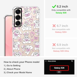 Foto 2 | Funda De Teléfono Mosnovo Para Samsung Galaxy S25 Con Protección Contra Caídas - Venta Internacional.