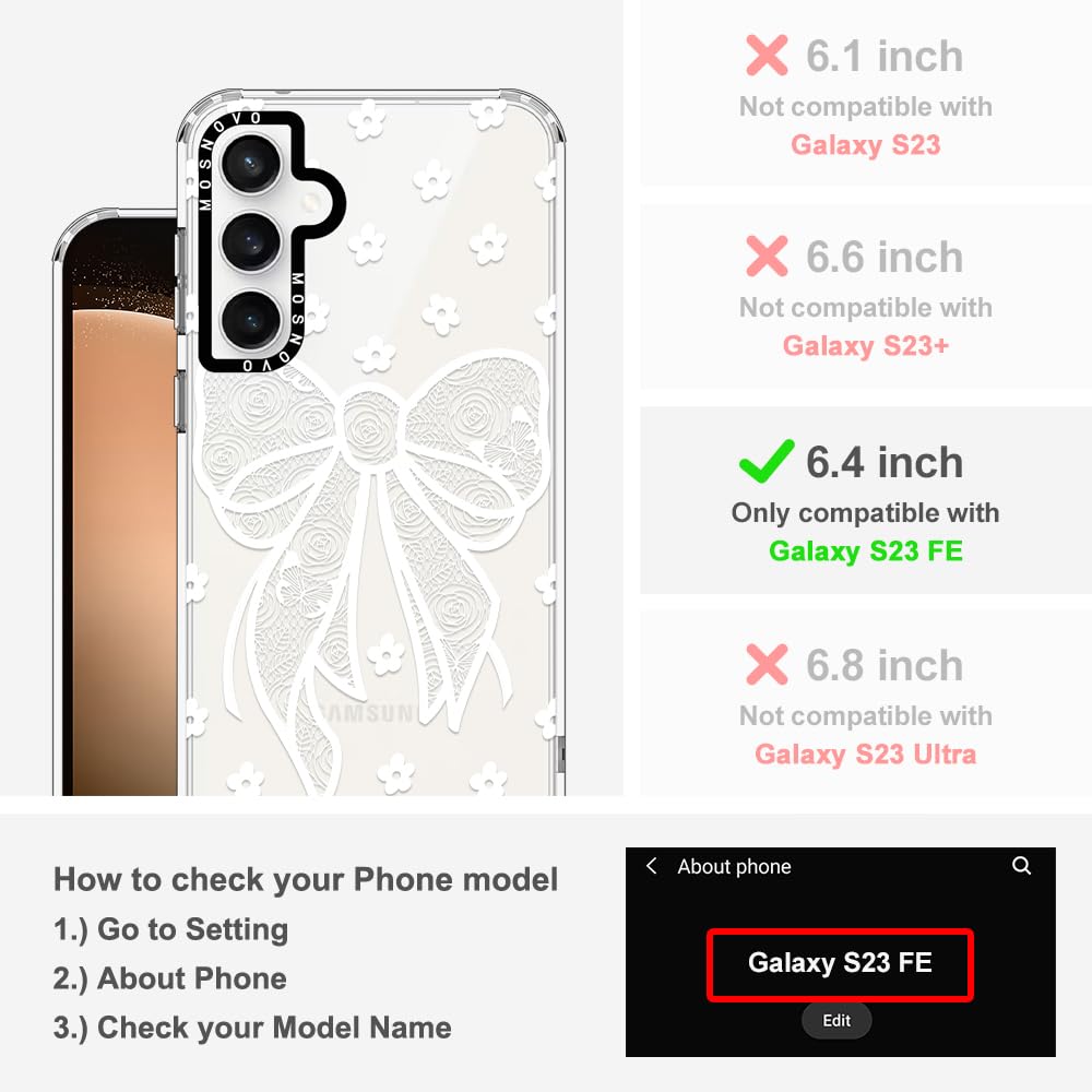 Foto 2 | Funda De Teléfono Mosnovo Para Samsung Galaxy S23 Fe Buffertech - Venta Internacional.
