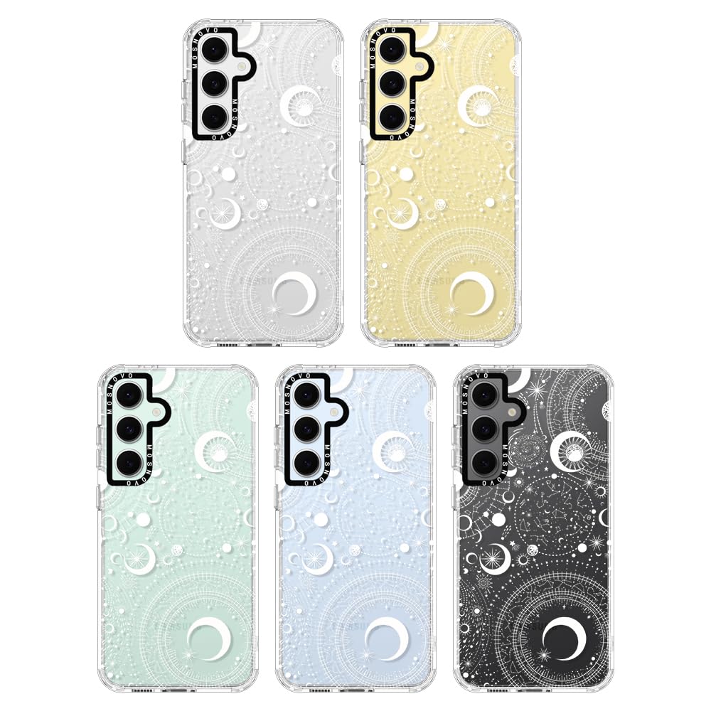 Foto 3 | Funda De Teléfono Mosnovo Para Samsung Galaxy S24 Fe Tpu Transparente - Venta Internacional.