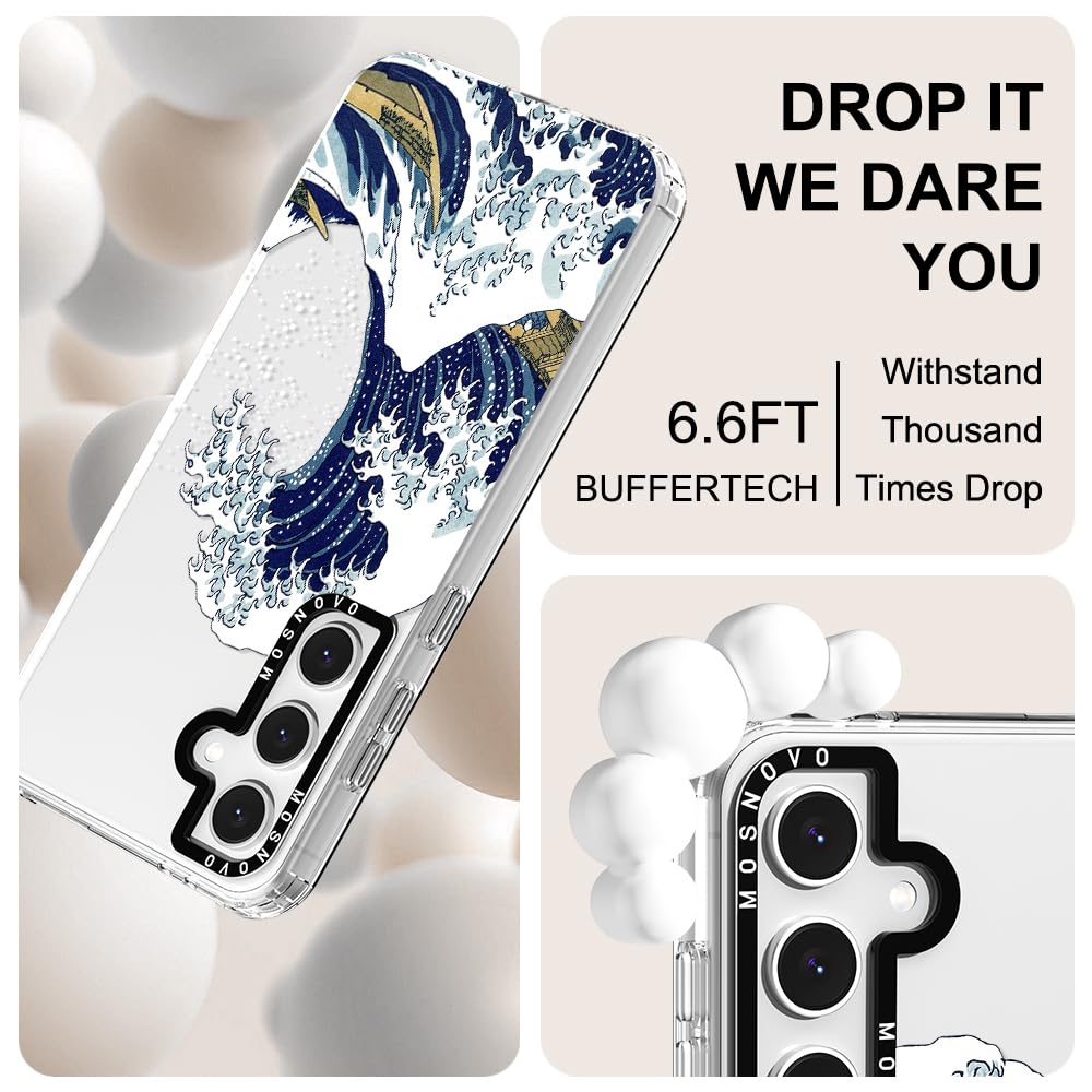 Foto 5 | Funda De Teléfono Mosnovo Para Samsung Galaxy S24 Fe Tpu Transparente - Venta Internacional.