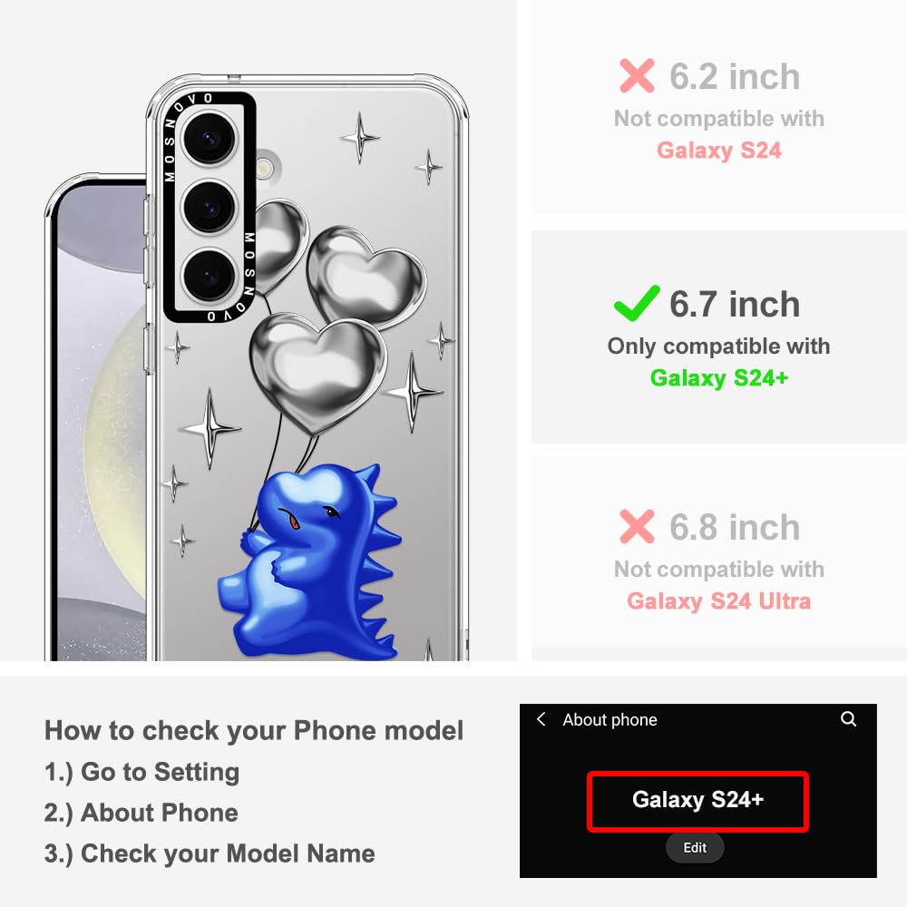 Foto 3 pulgar | Funda De Teléfono Mosnovo Para Samsung Galaxy S24 Plus Buffertech - Venta Internacional.
