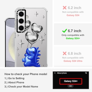 Foto 2 | Funda De Teléfono Mosnovo Para Samsung Galaxy S24 Plus Buffertech - Venta Internacional.