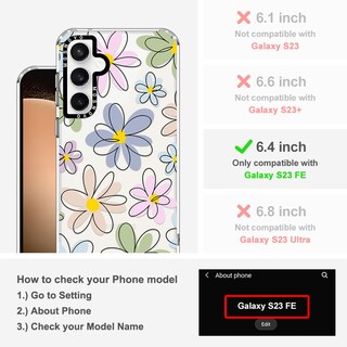 Foto 2 | Funda De Teléfono Mosnovo Para Samsung Galaxy S23 Fe Buffertech - Venta Internacional.