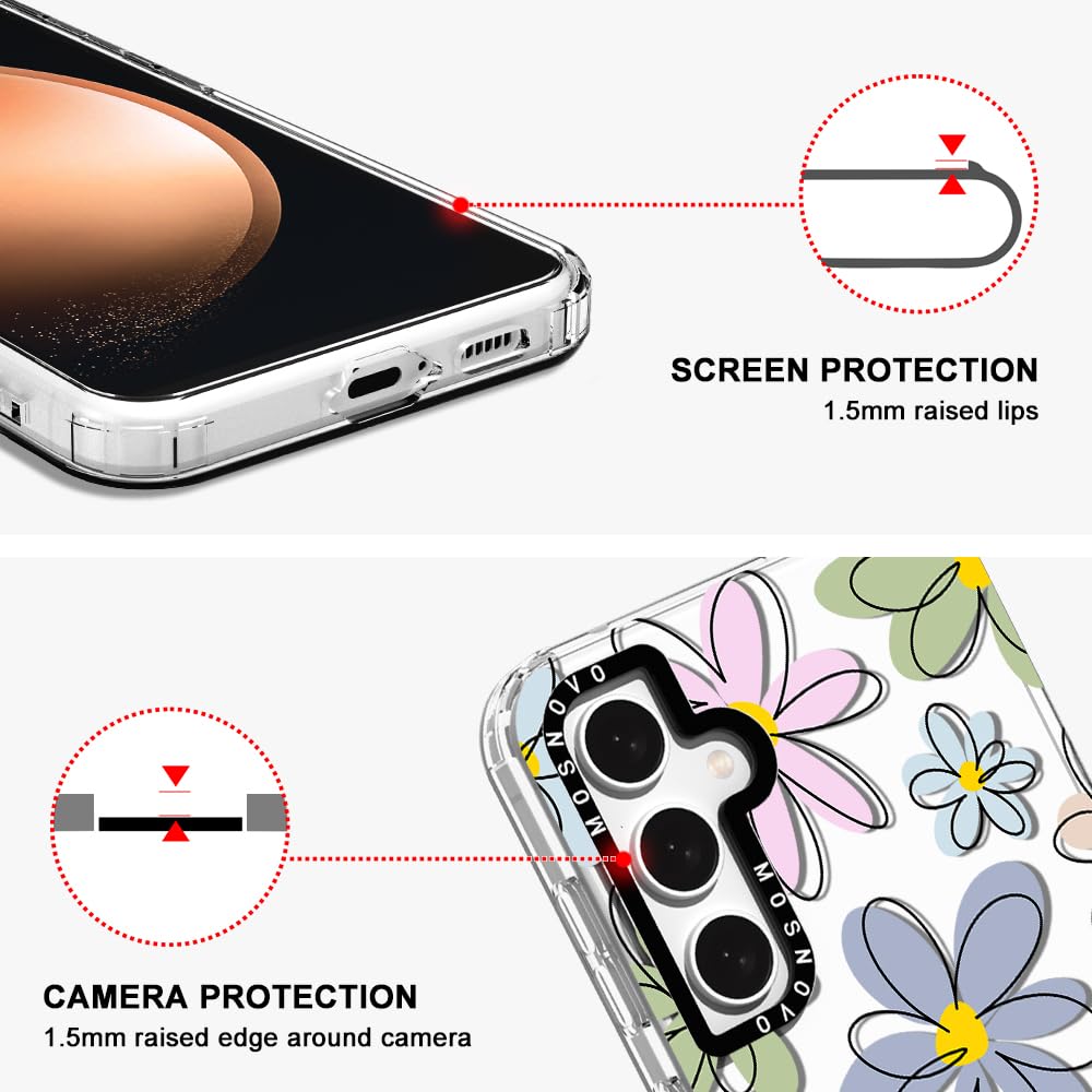 Foto 5 pulgar | Funda De Teléfono Mosnovo Para Samsung Galaxy S23 Fe Buffertech - Venta Internacional.