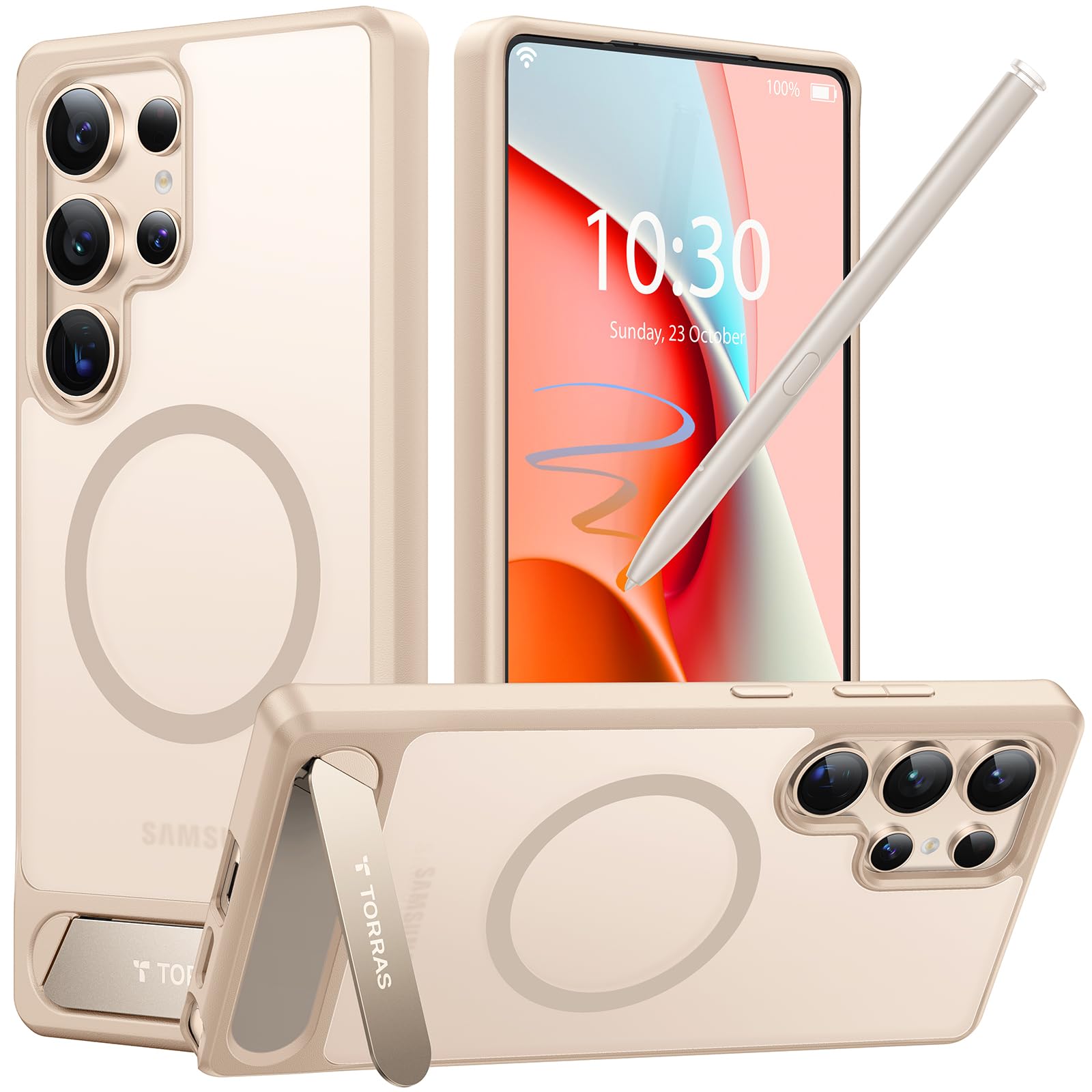 Foto 1 | Funda Magnética Torras Con Soporte Para Samsung Galaxy S25 Ultra - Venta Internacional.