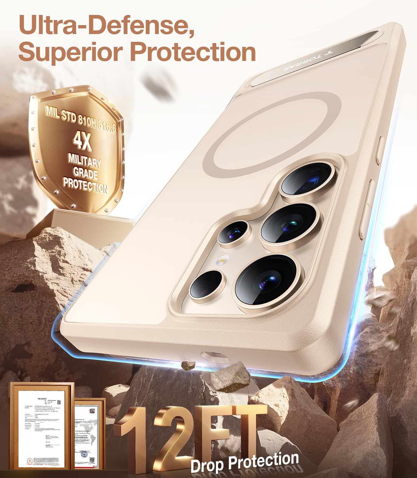 Foto 5 | Funda Magnética Torras Con Soporte Para Samsung Galaxy S25 Ultra - Venta Internacional.