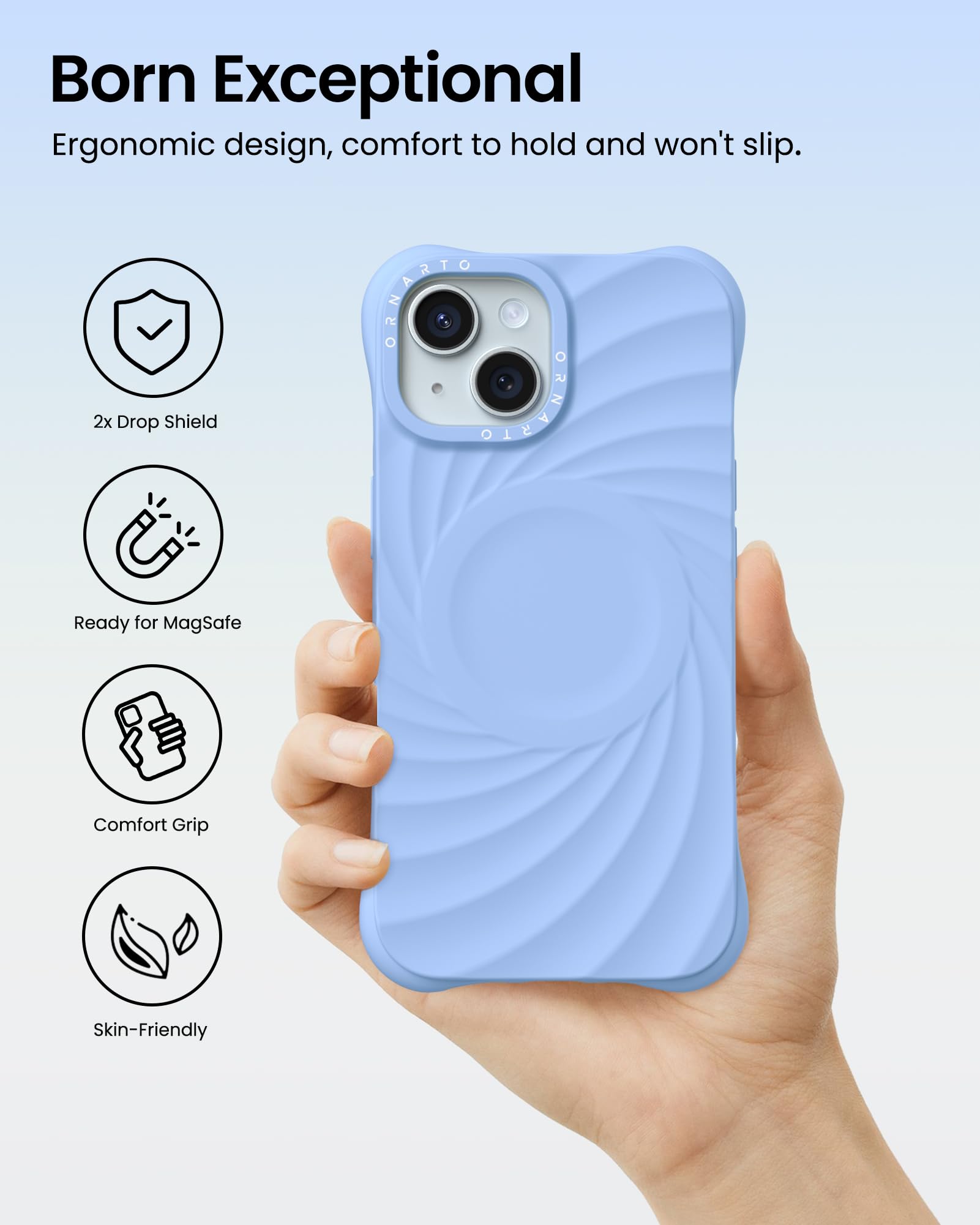 Foto 6 pulgar | Funda Ornarto Vortuxe Para Iphone 15 De 6.1 Pulgadas Con Magsafe - Venta Internacional.