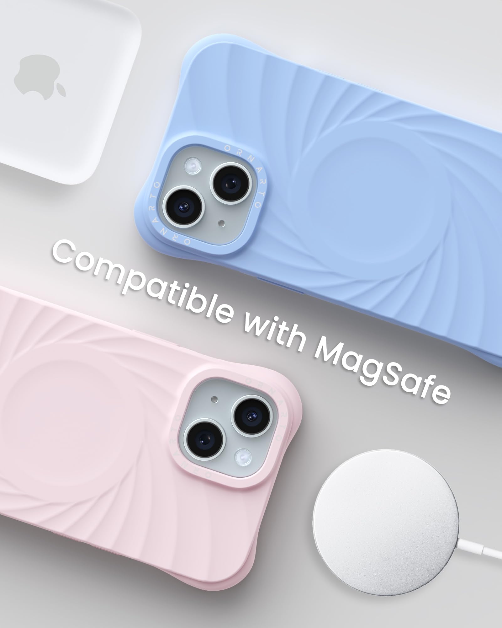 Foto 8 pulgar | Funda Ornarto Vortuxe Para Iphone 15 De 6.1 Pulgadas Con Magsafe - Venta Internacional.
