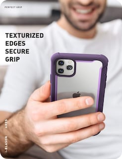 Foto 7 | Funda De Teléfono I-blason Ares Para Iphone 11 Pro Max 2019 Morada - Venta Internacional.