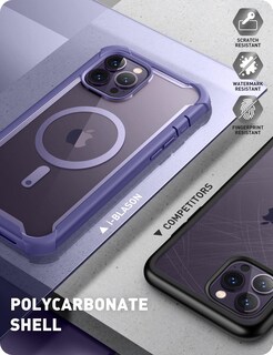 Foto 5 | Funda De Teléfono I-blason Para Iphone 14 Pro Max (2022) Con Magsafe Purple - Venta Internacional.