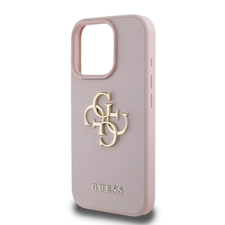 Foto 6 | Funda Original Guess Saffiano Logo 4g Para Iphone 16 Pro - Rosa