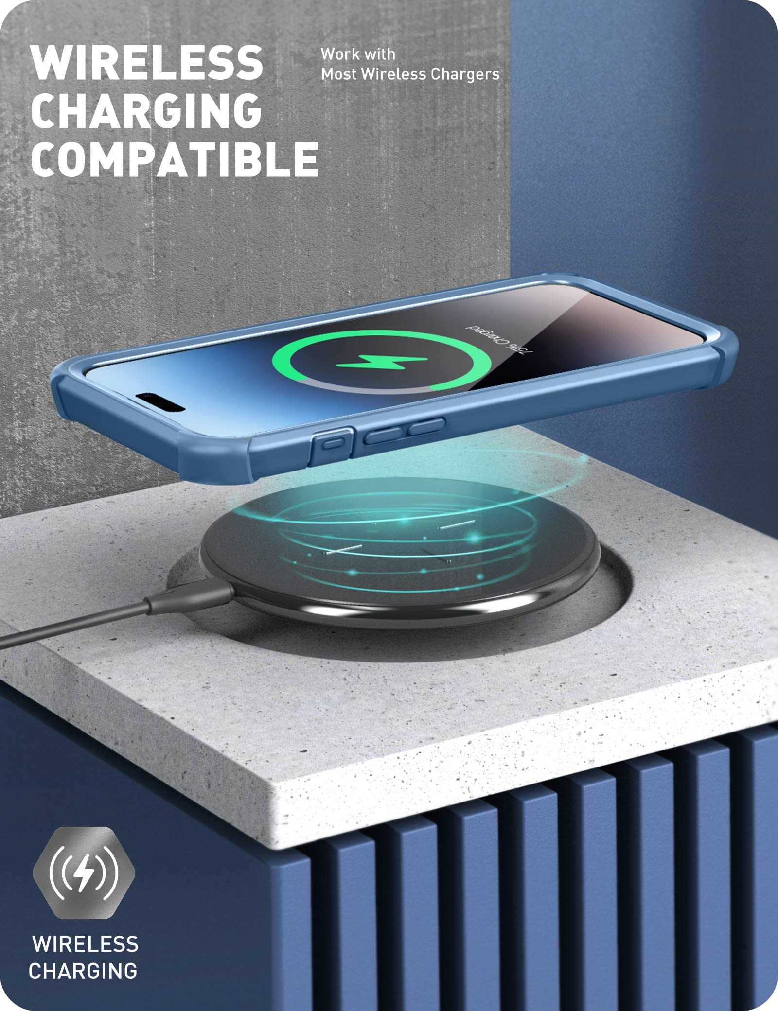 Foto 7 pulgar | Funda De Teléfono I-blason Ares Para Iphone 14 Pro De 6.1 Pulgadas Con Protector De Pantalla - Venta Internacional.