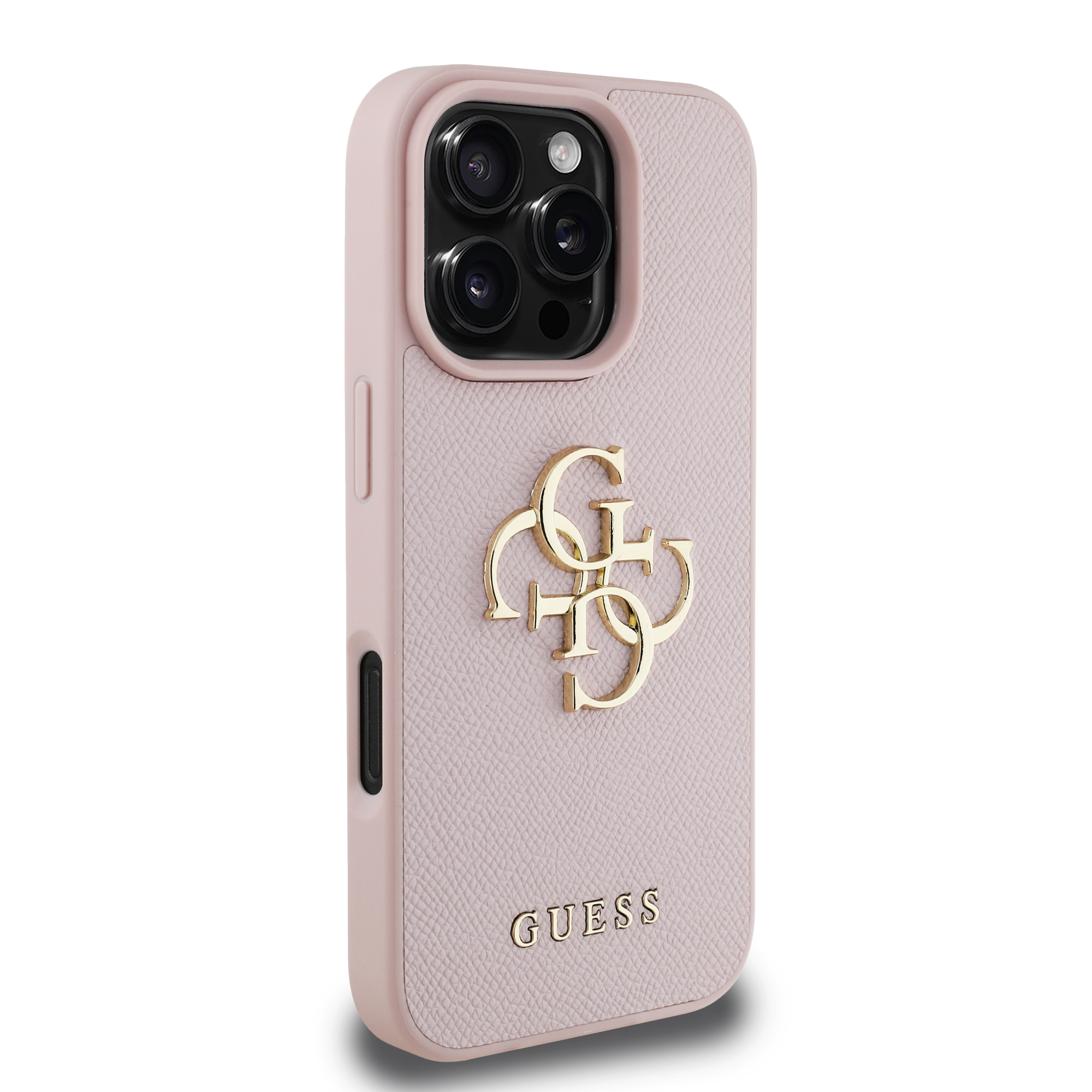 Foto 5 pulgar | Funda Original Guess Saffiano Logo 4g Para Iphone 16 Pro Max - Rosa
