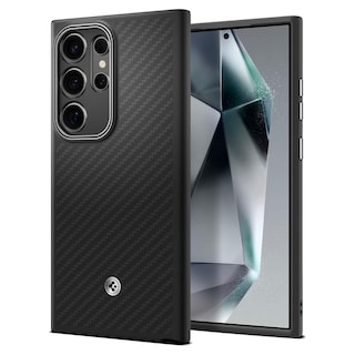 Foto 1 | Funda Spigen Enzo Aramid Para Galaxy S24 Ultra Matte Black - Venta Internacional.