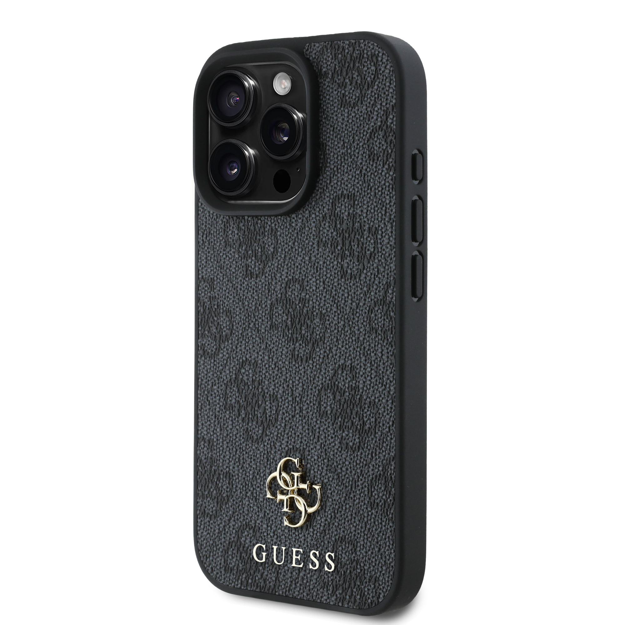 Foto 3 pulgar | Funda Original Guess 4g Con Logo 4g Para Iphone 16 Pro Negro