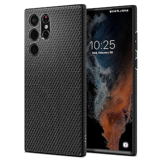 Foto 4 | Funda Spigen Liquid Air Para El Galaxy S22 Ultra 2022, Color Negro Mate - Venta Internacional.
