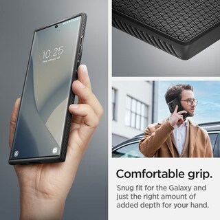 Foto 6 | Funda Spigen Liquid Air Para El Galaxy S22 Ultra 2022, Color Negro Mate - Venta Internacional.