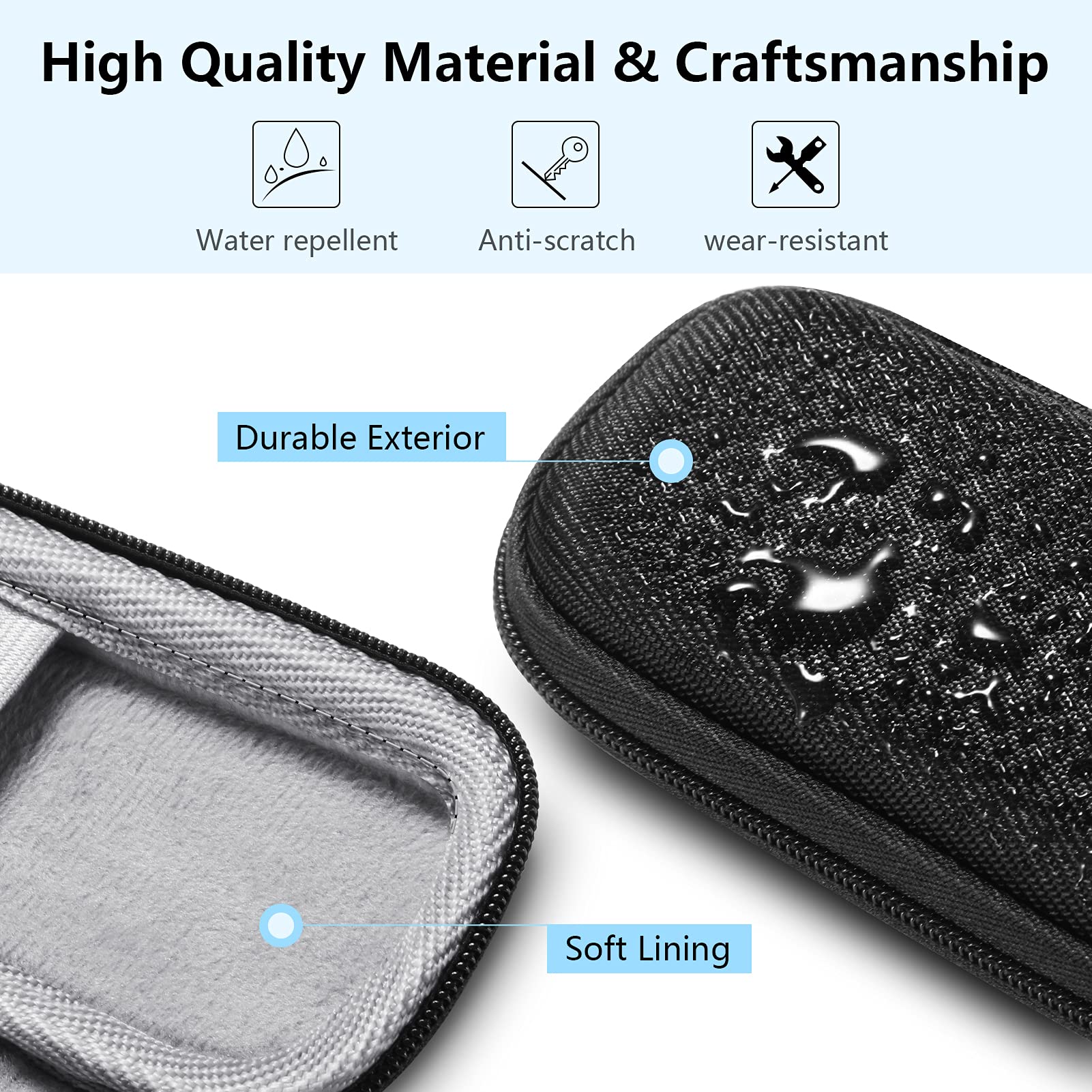 Foto 4 pulgar | Funda De Transporte Fintie Para Kardia Mobile Y Kardia Mobile 6l - Venta Internacional.