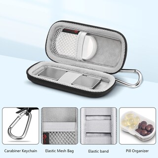 Foto 4 | Funda De Transporte Fintie Para Kardia Mobile Y Kardia Mobile 6l - Venta Internacional.