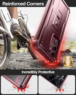 Foto 3 | Funda Dexnor Para Samsung Galaxy S22 Ultra Con Protector De Pantalla - Venta Internacional.