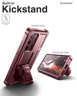 Foto 4 | Funda Dexnor Para Samsung Galaxy S22 Ultra Con Protector De Pantalla - Venta Internacional.