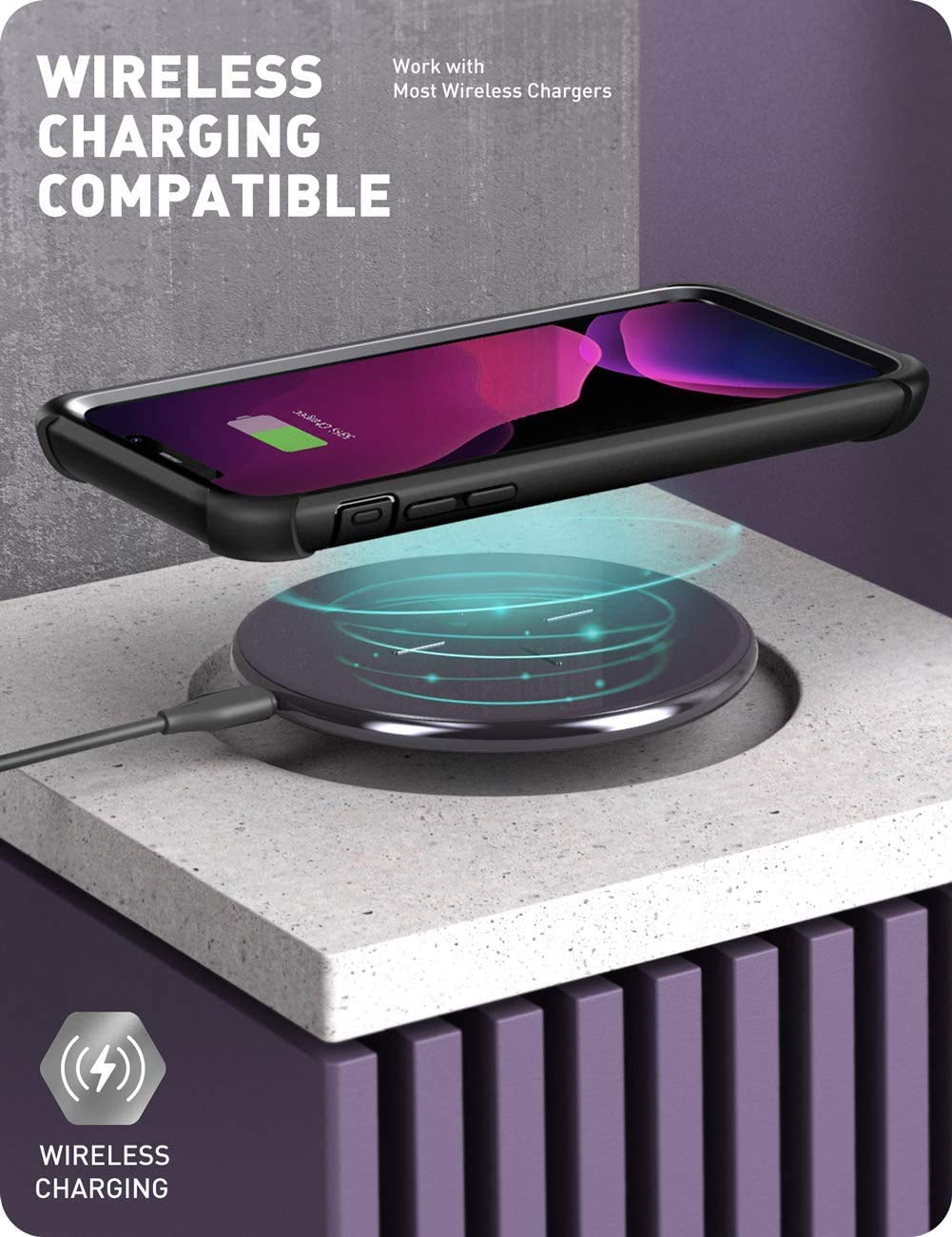 Foto 7 pulgar | Funda De Teléfono I-blason Ares Para Iphone 11 De 6.1 Pulgadas (2019) Con Protector De Pantalla - Venta Internacional.