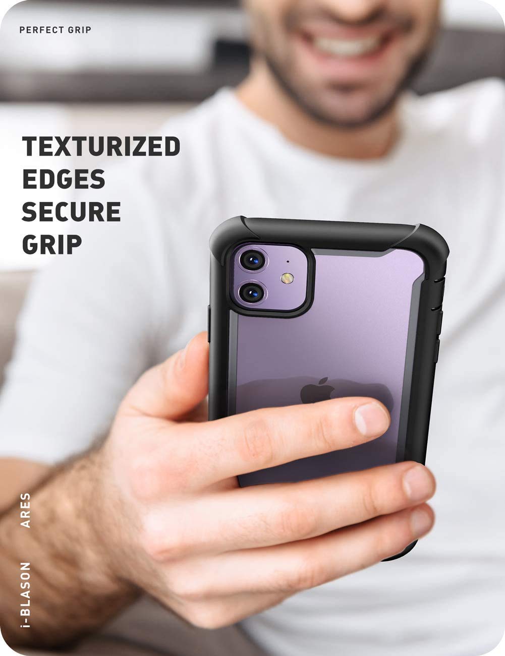 Foto 8 pulgar | Funda De Teléfono I-blason Ares Para Iphone 11 De 6.1 Pulgadas (2019) Con Protector De Pantalla - Venta Internacional.