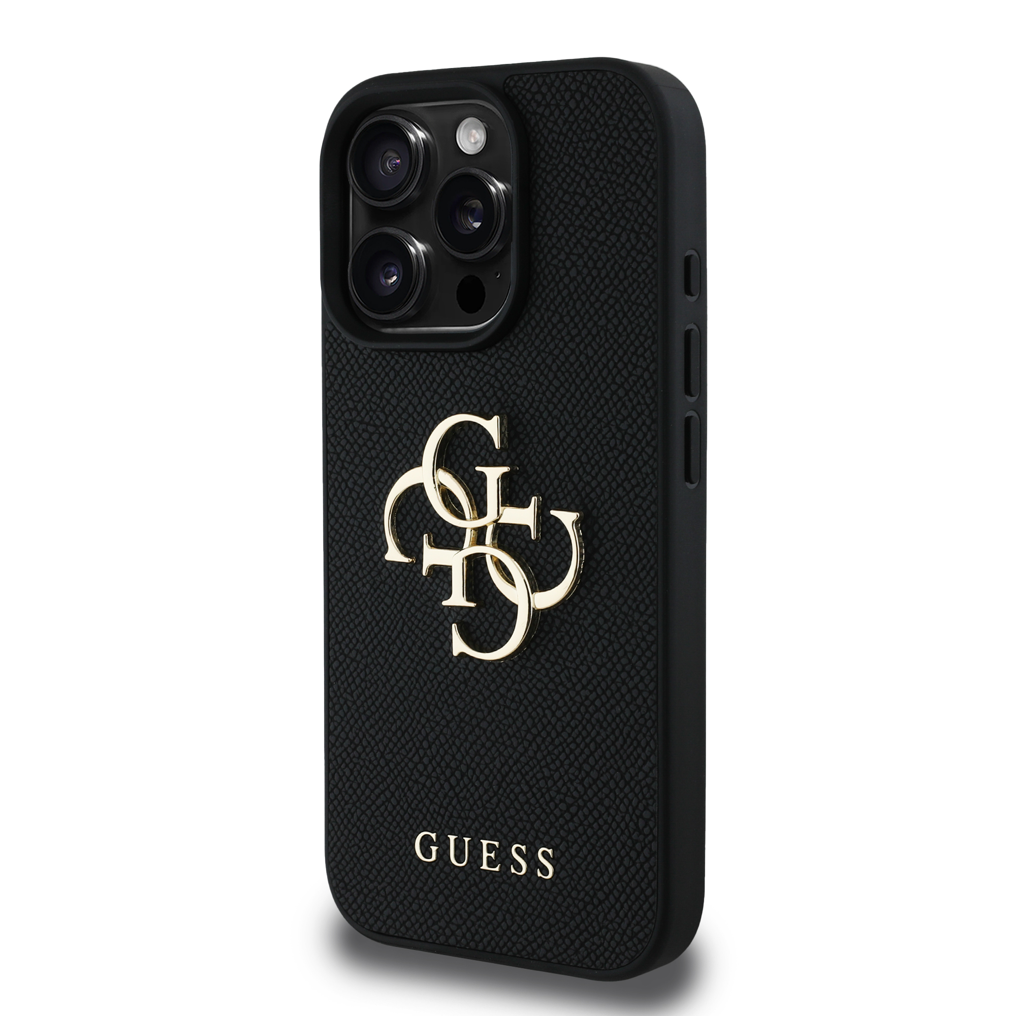 Foto 2 | Funda Original Guess Saffiano Con Logo 4g Para Iphone 16 Pro - Negro