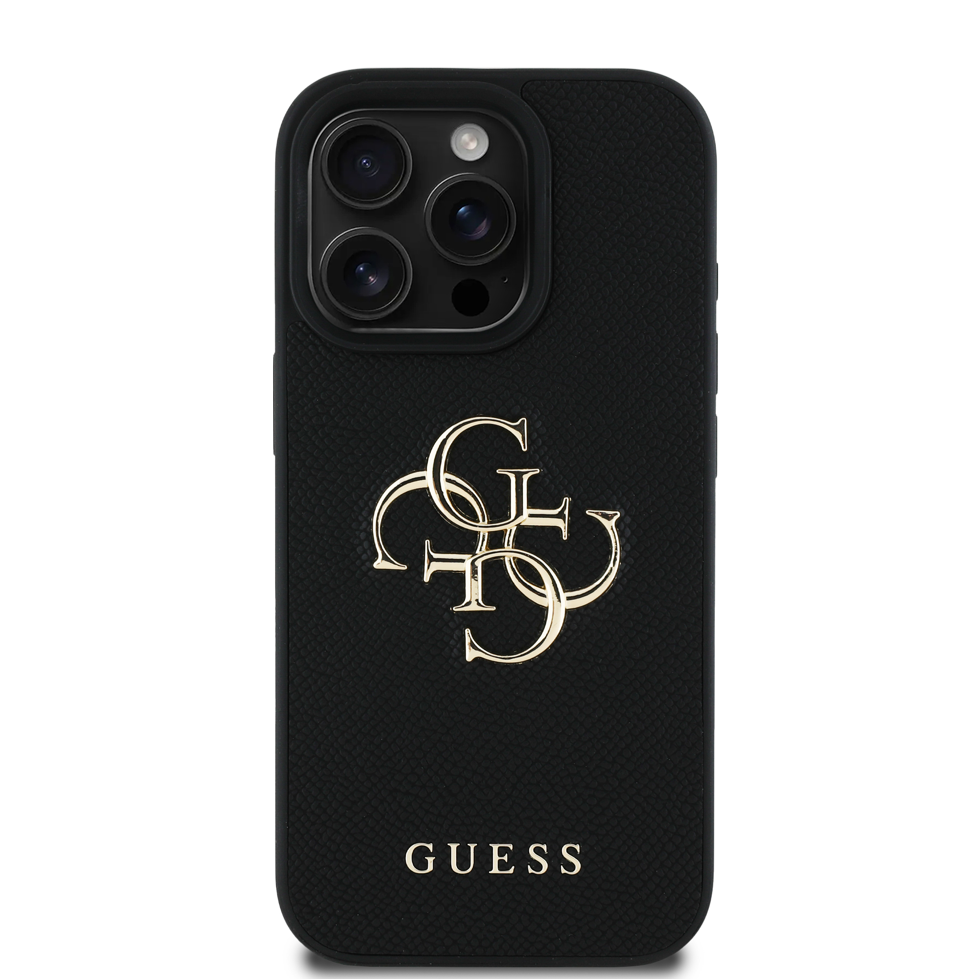 Foto 3 | Funda Original Guess Saffiano Con Logo 4g Para Iphone 16 Pro - Negro