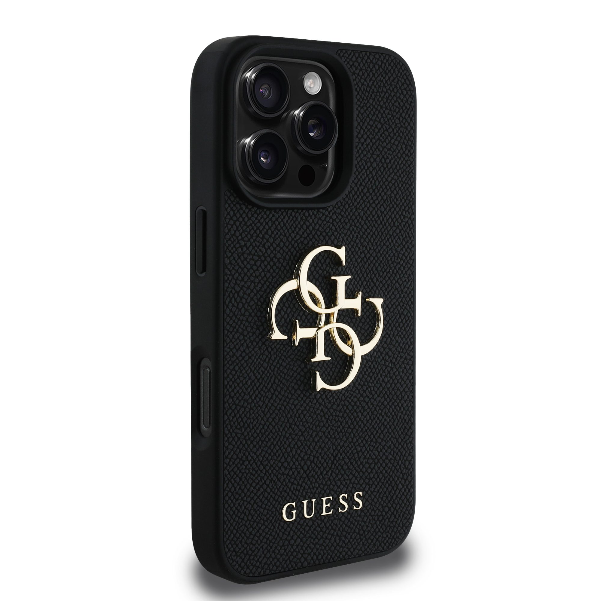 Foto 4 | Funda Original Guess Saffiano Con Logo 4g Para Iphone 16 Pro - Negro