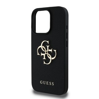 Foto 6 | Funda Original Guess Saffiano Con Logo 4g Para Iphone 16 Pro - Negro