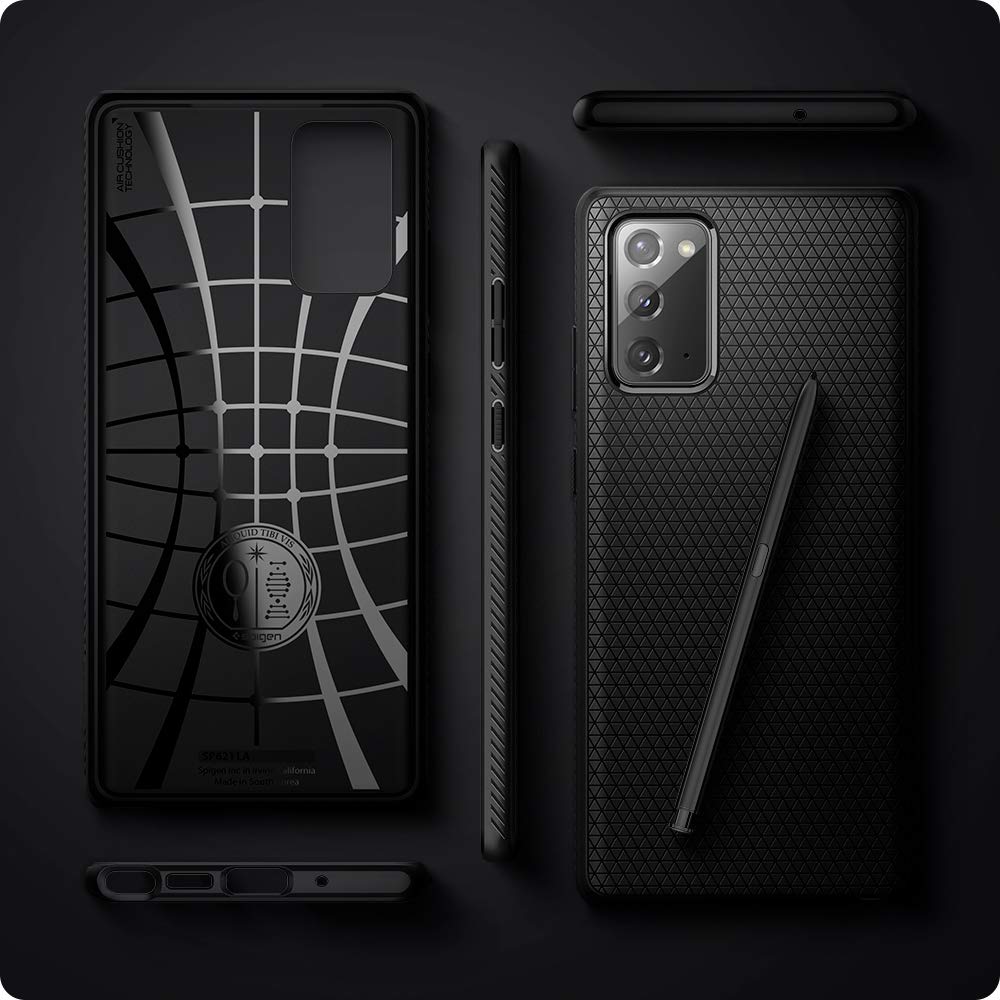 Foto 8 pulgar | Funda Spigen Liquid Air Para Samsung Galaxy Note 20 5g - Venta Internacional.