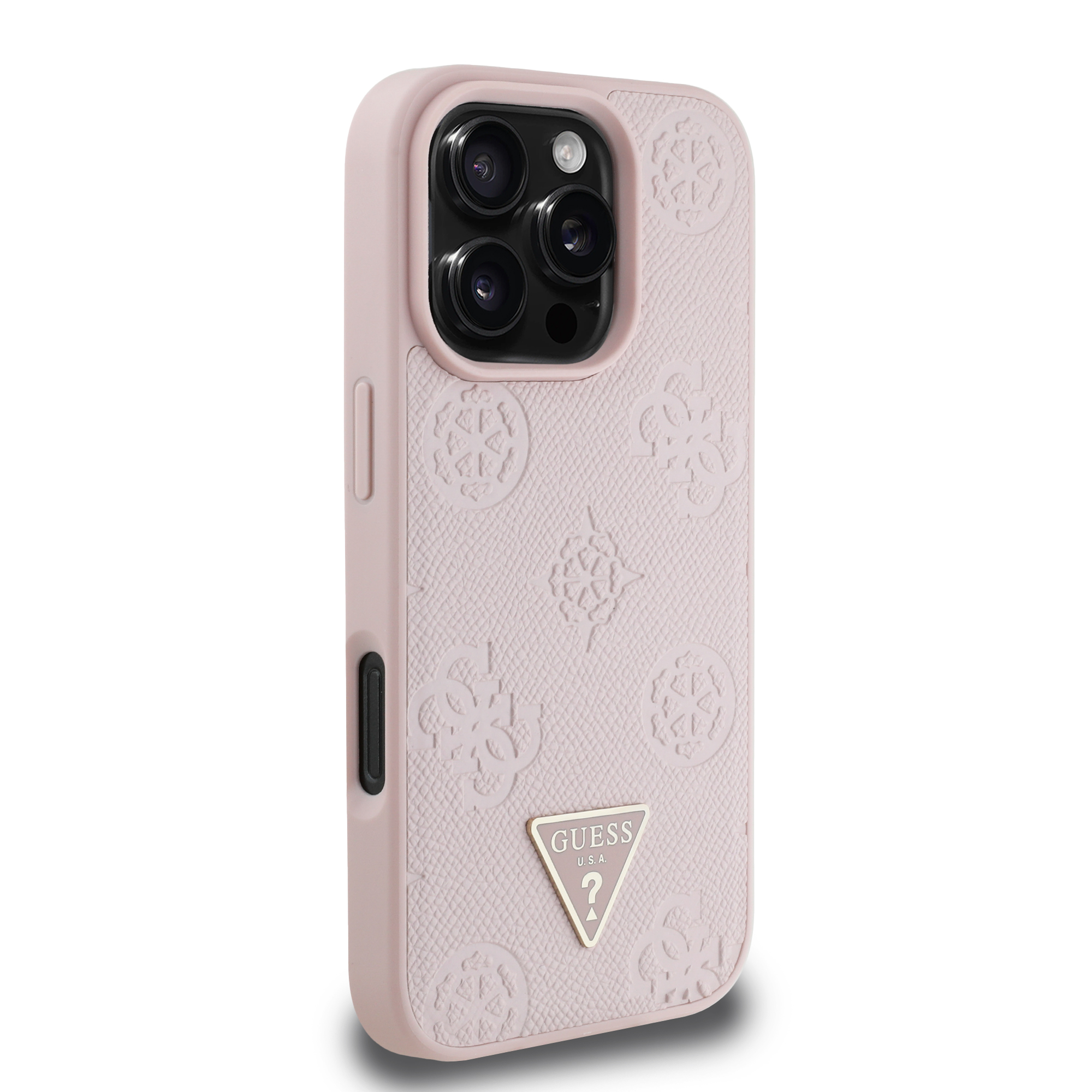 Foto 5 pulgar | Funda Original Guess Peony Magsafe Para Iphone 16 Pro - Rosa