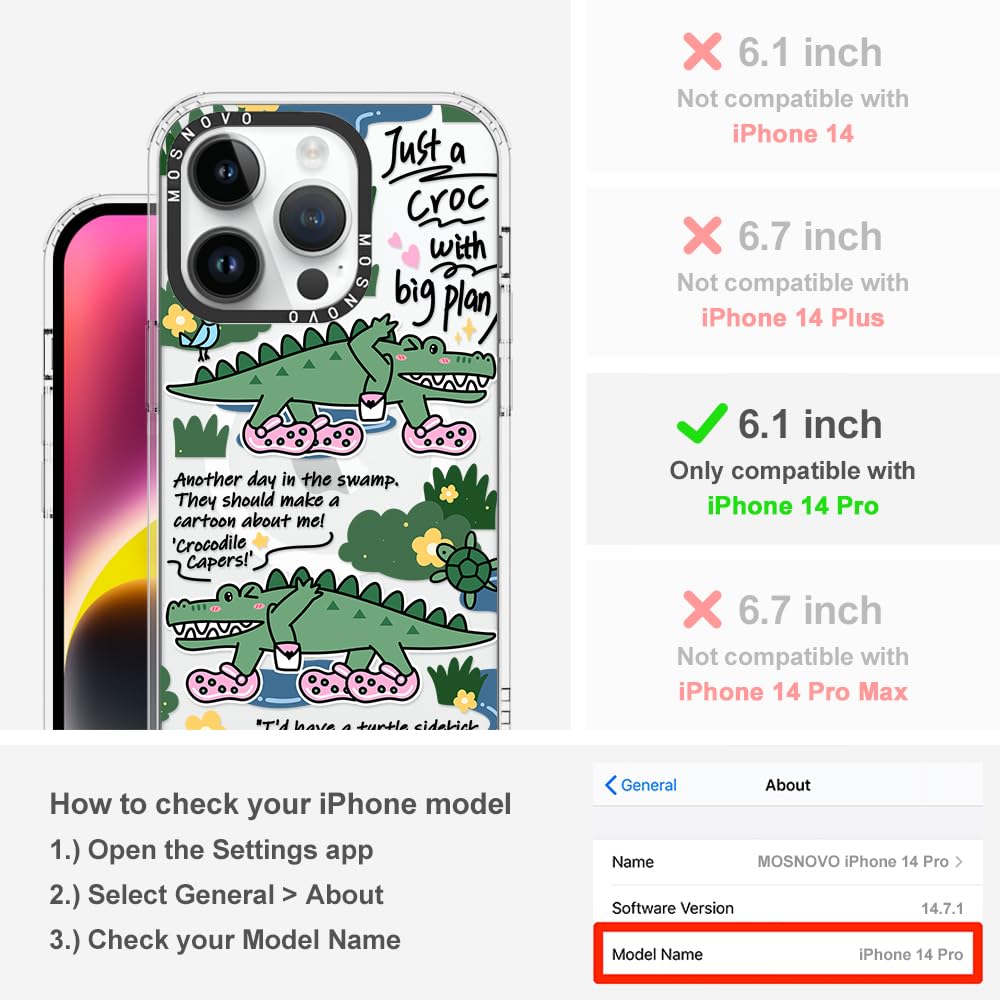 Foto 2 | Funda De Teléfono Mosnovo Para Iphone 14 Pro Con Magsafe Buffertech - Venta Internacional.