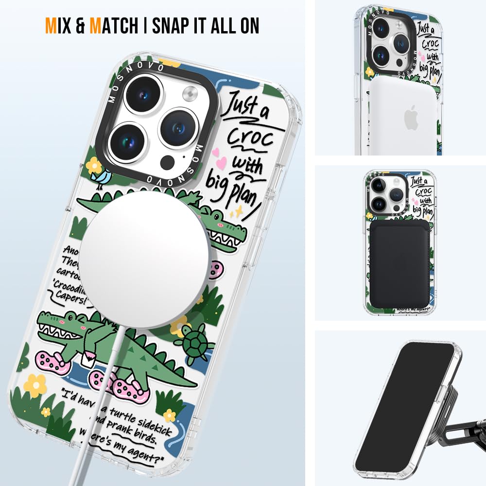 Foto 6 pulgar | Funda De Teléfono Mosnovo Para Iphone 14 Pro Con Magsafe Buffertech - Venta Internacional.