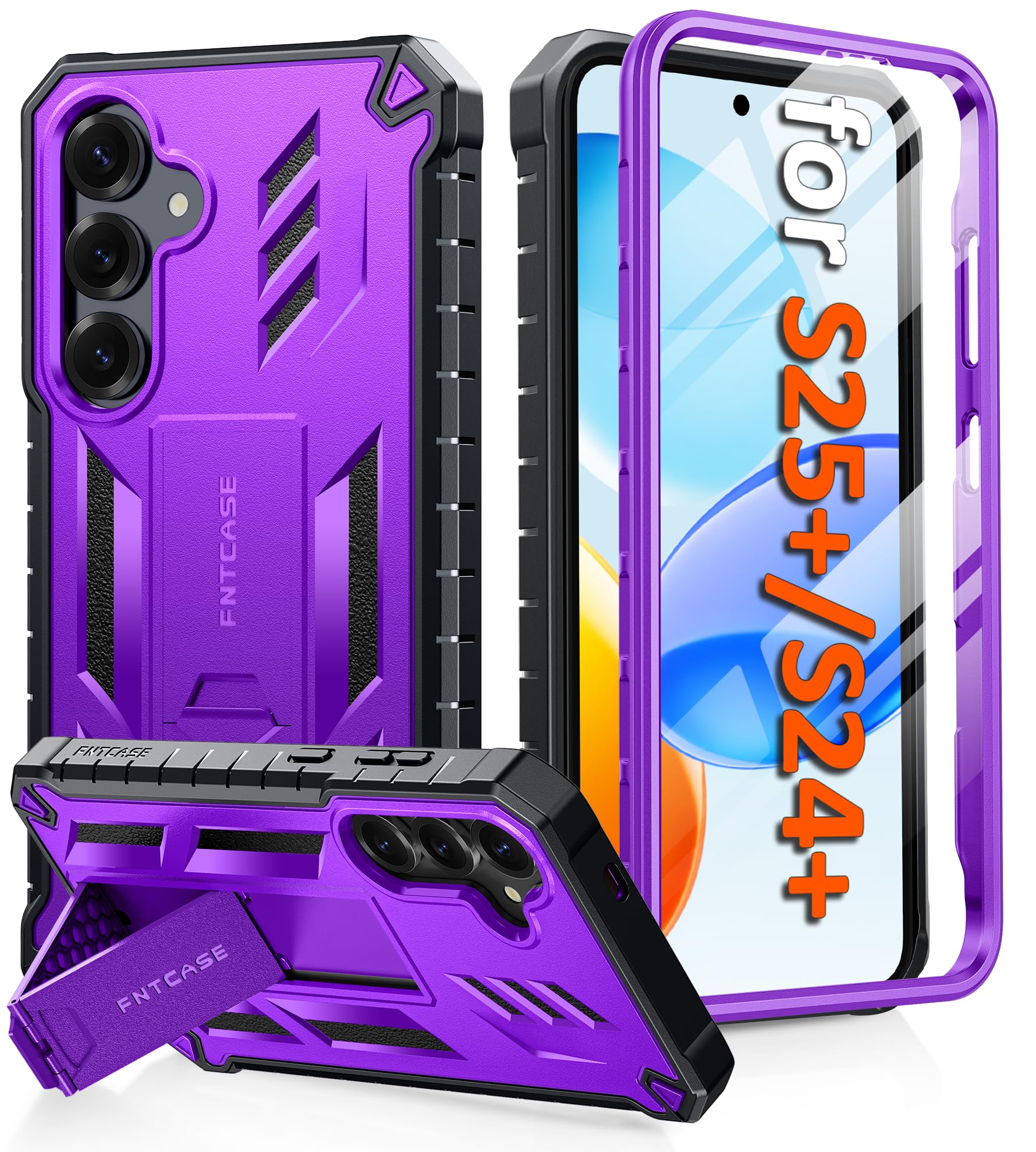 Funda De Teléfono Fntcase Para Samsung Galaxy S25-plus Purple - Venta Internacional.