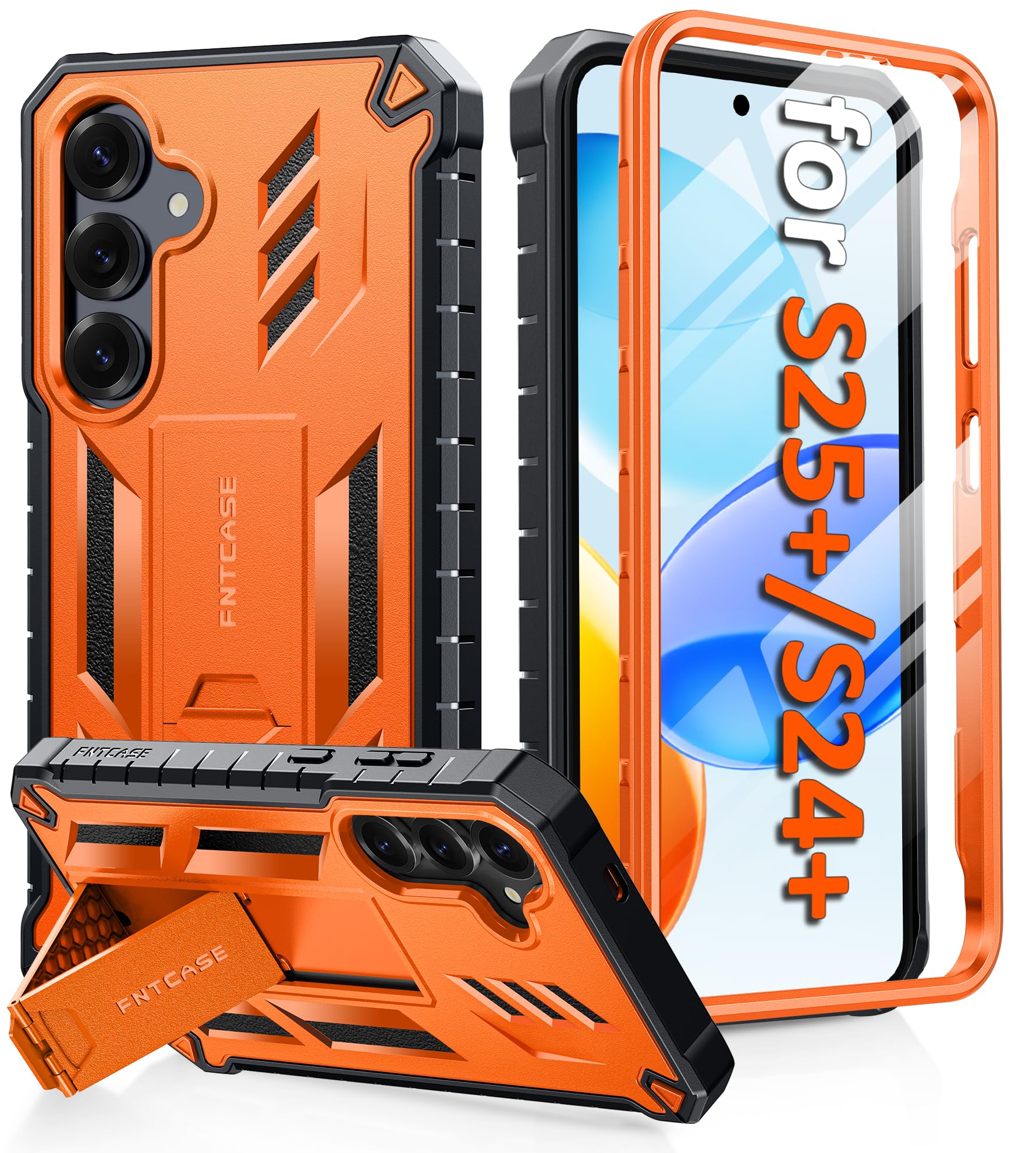 Foto 2 pulgar | Funda De Teléfono Fntcase Para Samsung Galaxy S25-plus Orange - Venta Internacional.