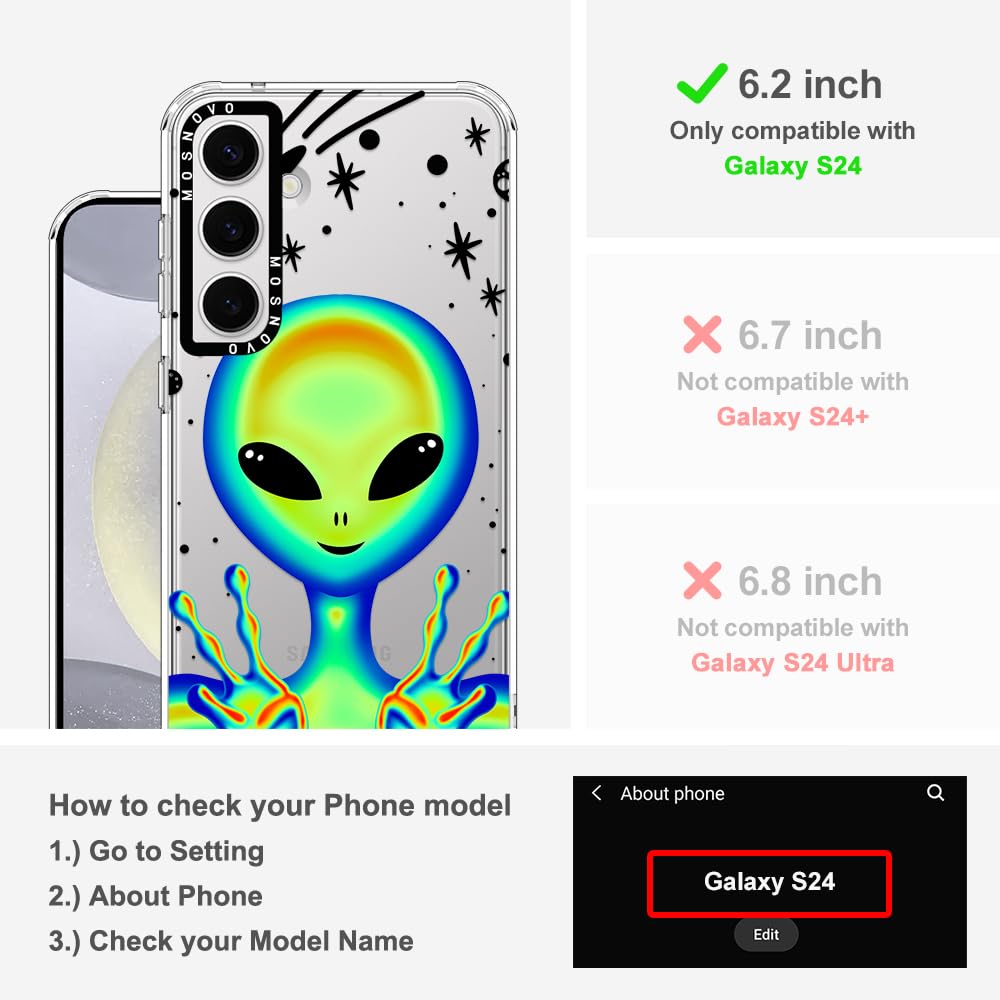 Foto 2 | Funda De Teléfono Mosnovo Para Samsung Galaxy S24 Buffertech 2m Drop - Venta Internacional.
