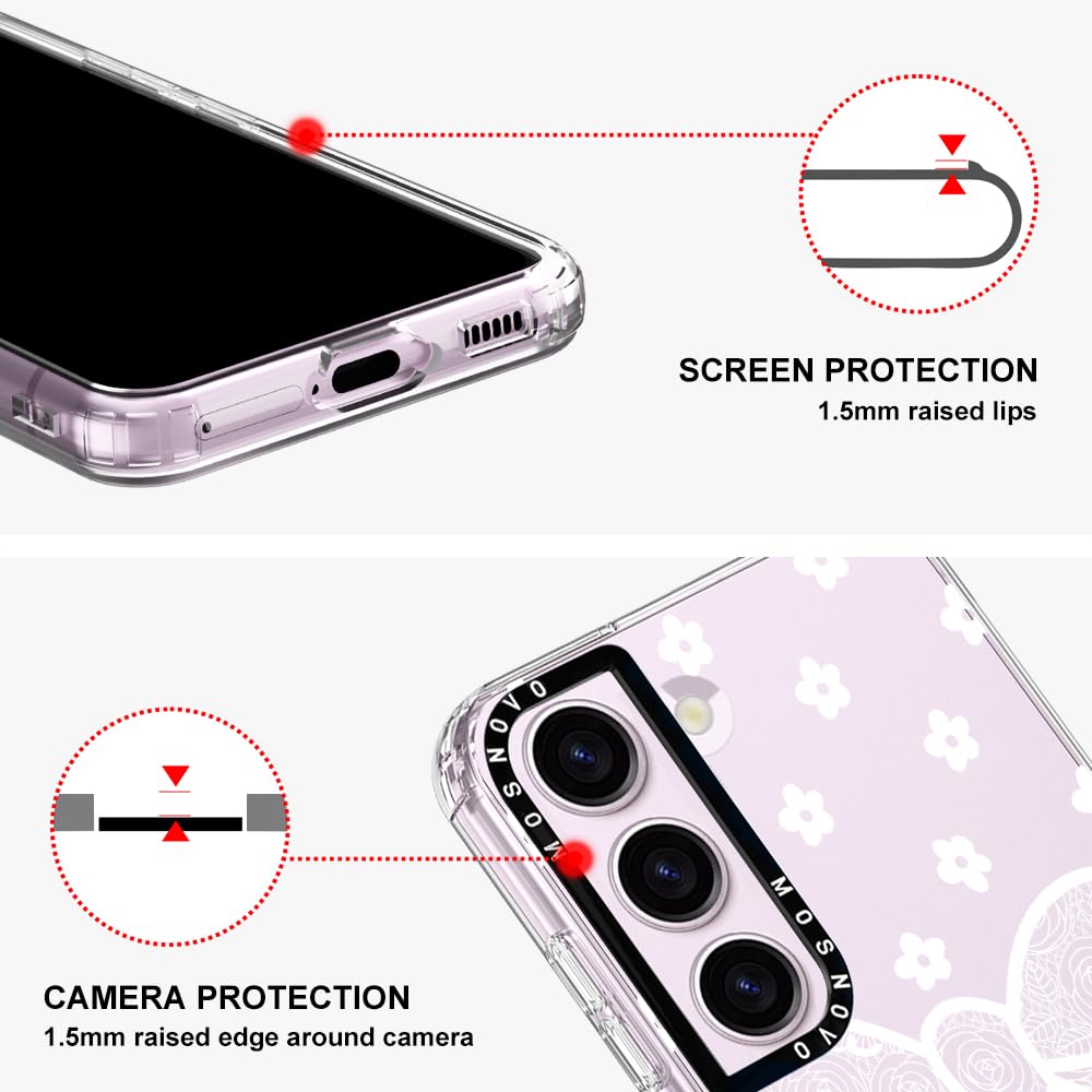 Foto 5 pulgar | Funda De Teléfono Mosnovo Para Samsung Galaxy S23 Buffertech 2m Drop - Venta Internacional.
